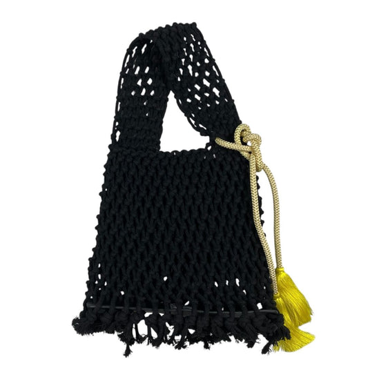 Cartera  BIG BANG  Negro Medida 20cm X 18cm