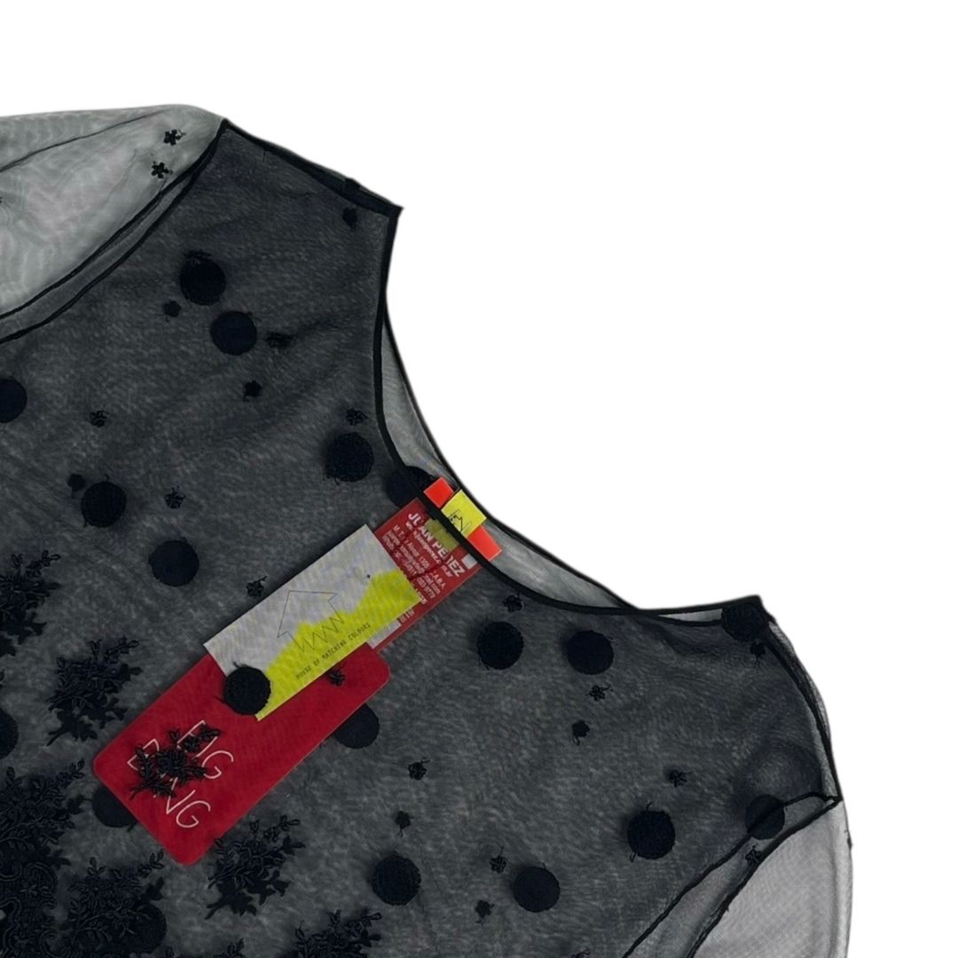 Vestido Manga Larga  HOUSE OF MATCHING COLOURS  Negro Talle S