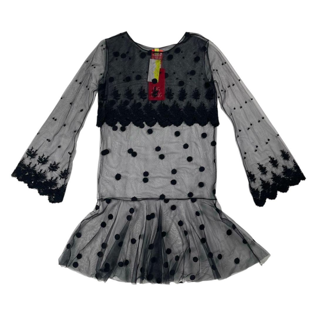 Vestido Manga Larga  HOUSE OF MATCHING COLOURS  Negro Talle S