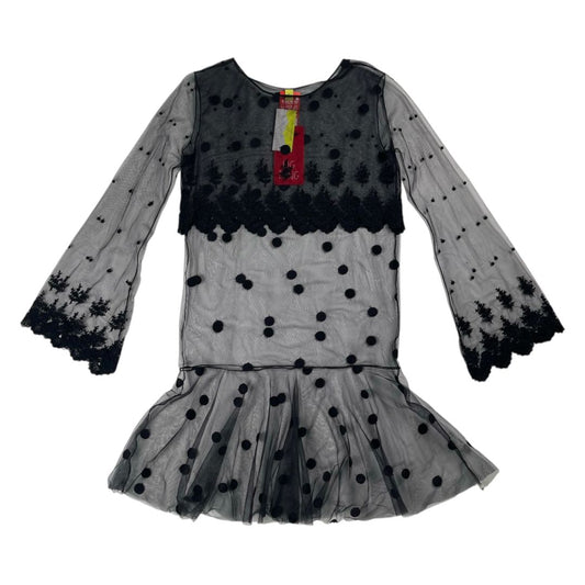 Vestido Manga Larga  HOUSE OF MATCHING COLOURS  Negro Talle S