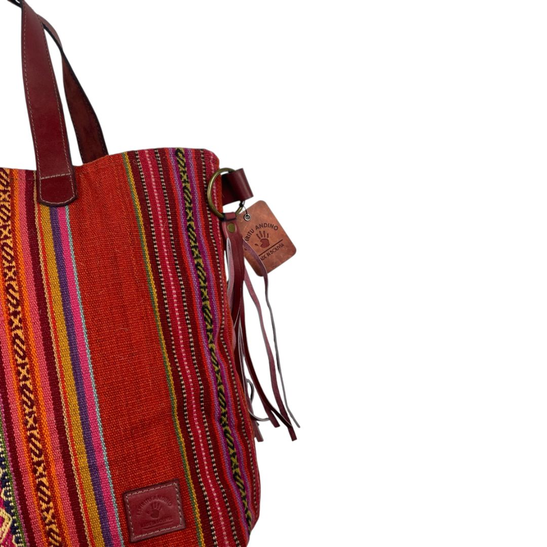 Cartera  ESPÍRITU ANDINO  Color Varios Medida 46cm X 35cm