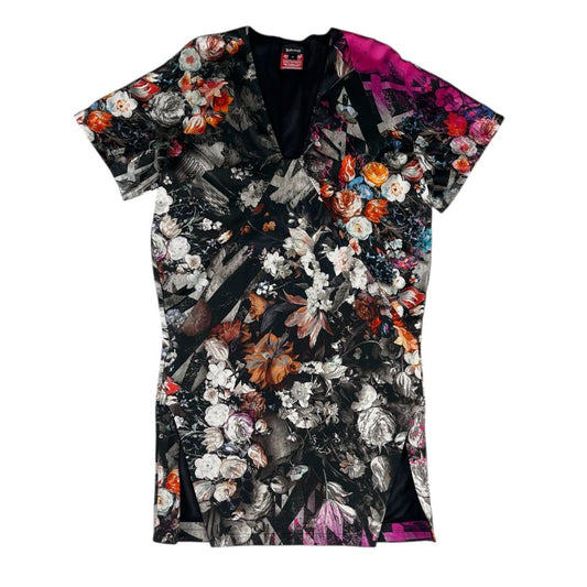Vestido Manga Corta  CAVALLI  Color Varios  Estampado Talle M