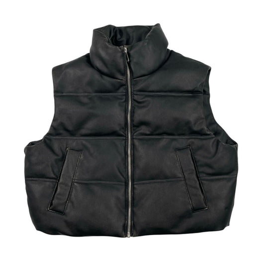 Chaleco Corto  ZARA  Color Negro Talle XS
