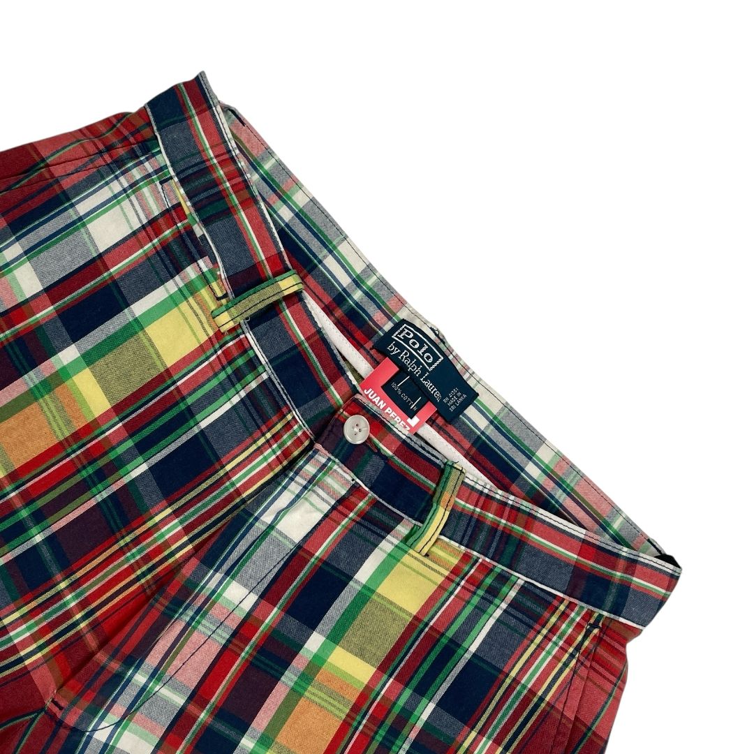 Short Bermuda  POLO  Color  Cuadritos Talle M