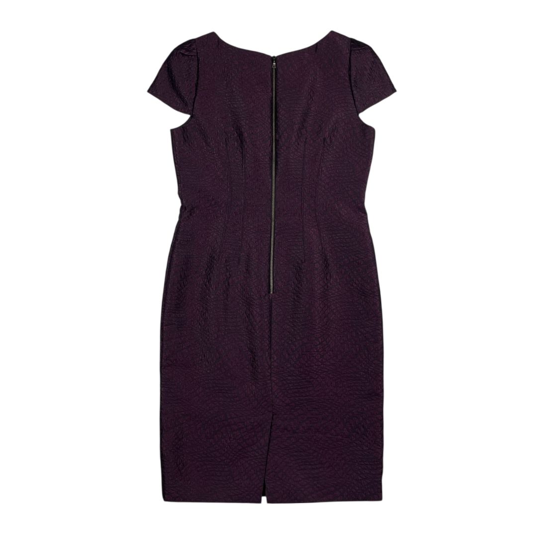 Vestido  TAHARI  Color Bordeaux Talle 44
