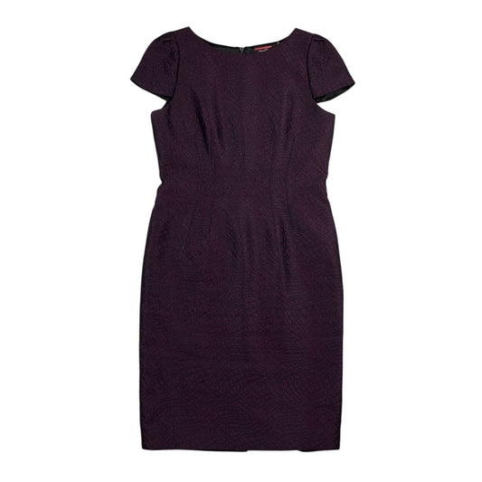Vestido  TAHARI  Color Bordeaux Talle 44