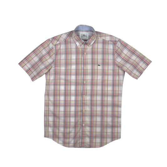 Camisa Manga Corta  LACOSTE  Color Rosa Talle 38
