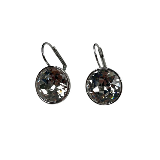 Aros  SWAROVSKI  Color Plateado Talle Unico