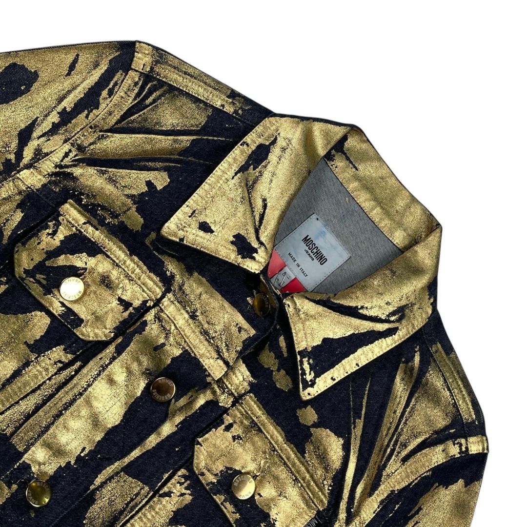 Campera  MOSCHINO  Color Dorado Talle 40