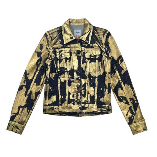 Campera  MOSCHINO  Color Dorado Talle 40