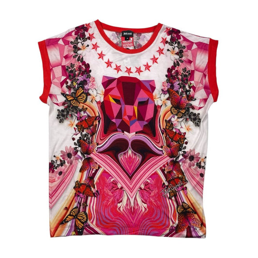 Remera Manga Corta  CAVALLI  Color Varios  Estampado Talle M