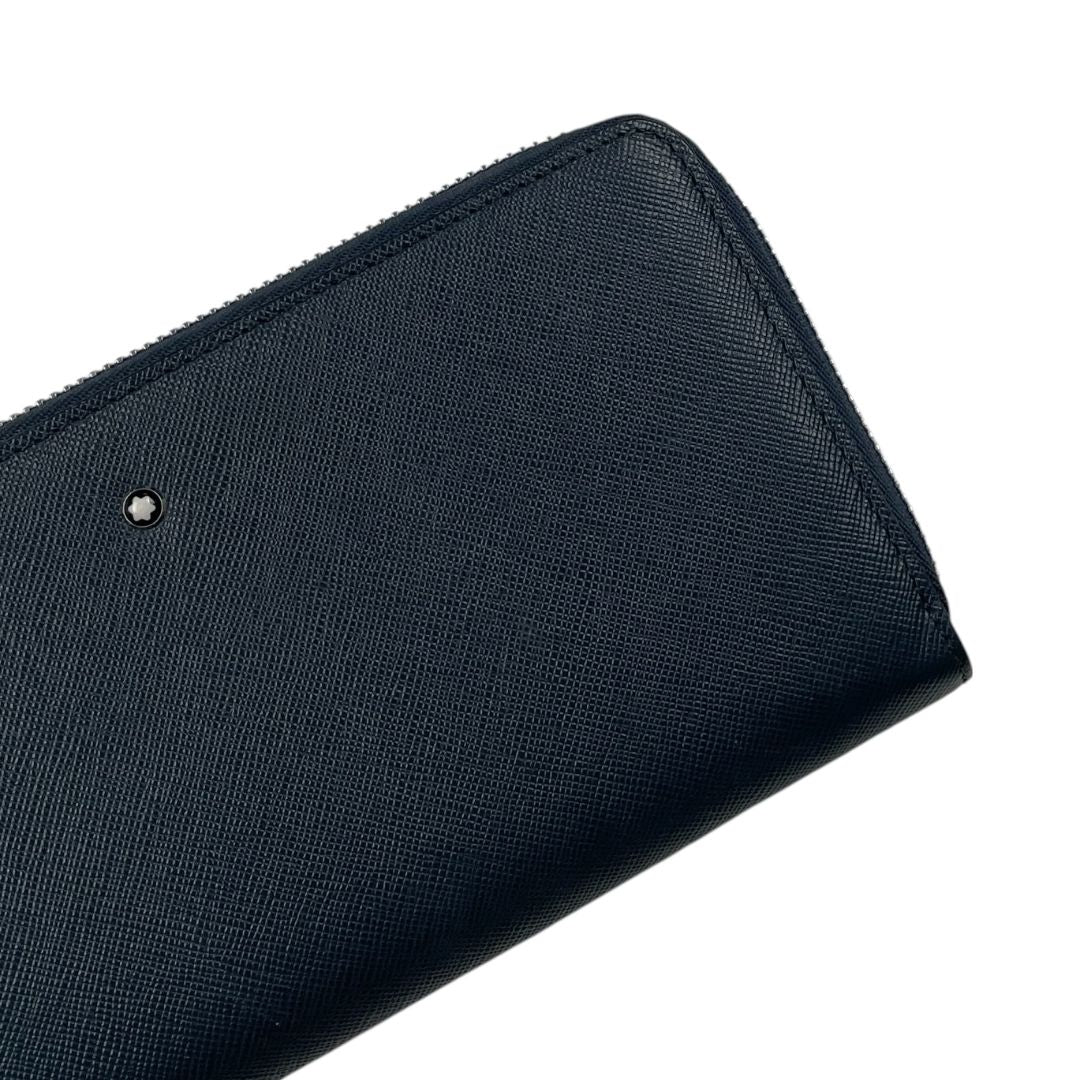 Billetera  MONTBLANC  Color Azul Medida 20cm X 10cm