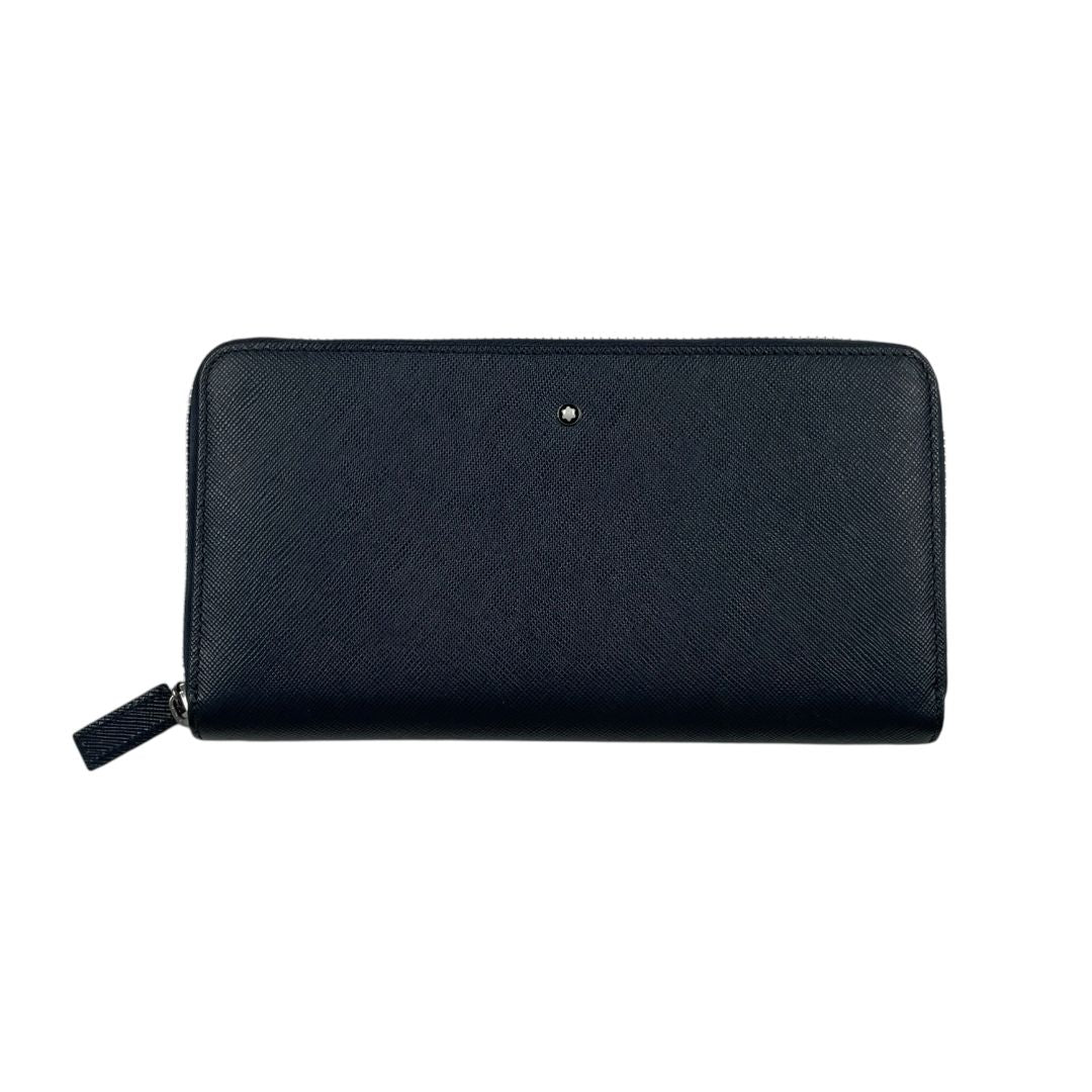 Billetera  MONTBLANC  Color Azul Medida 20cm X 10cm