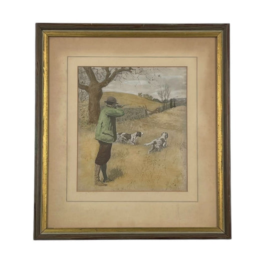 Arte con Vidrio  ANONIMO  Estilo Figurativo Obra 25 cm X 22 cm Marco 43 cm X 39 cm
