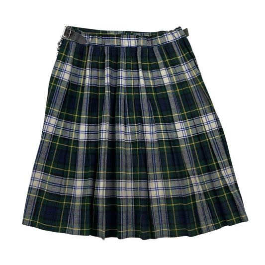 Pollera Mini  SIN MARCA  Color Varios Escoces Verde Talle M