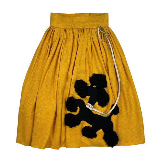 Pollera Media Pierna  SIN MARCA  Color Mostaza Talle M
