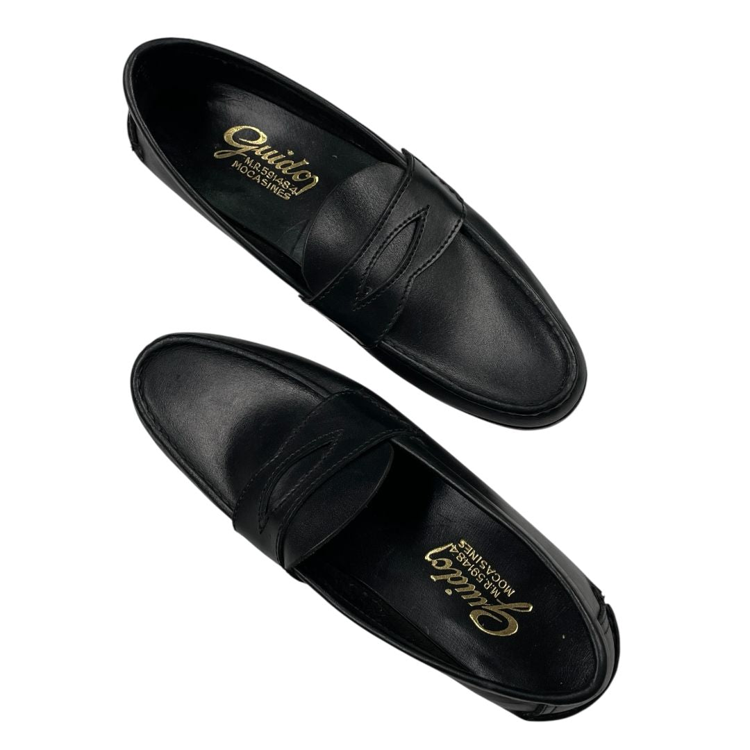 Mocasines  GUIDO  Color Negro Talle 38