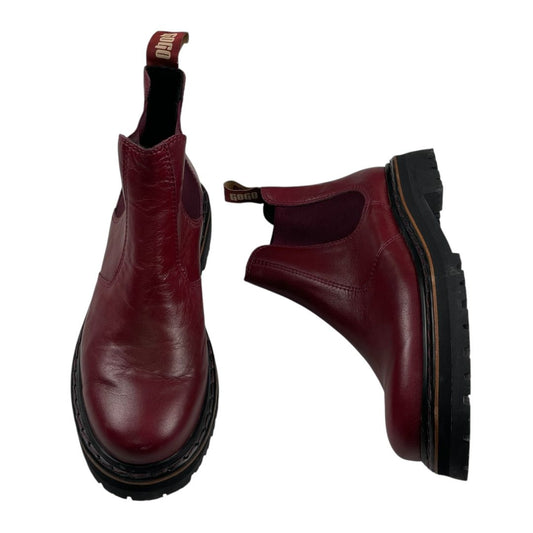 Bota Corta  GOGO  Color Bordeaux Talle 39