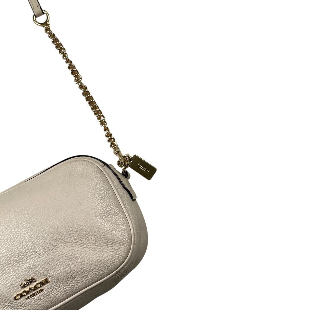 Cartera  COACH  Color Beige Medida 22cm X 13cm