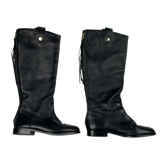 Bota Larga  ZARA  Color Negro Talle 36
