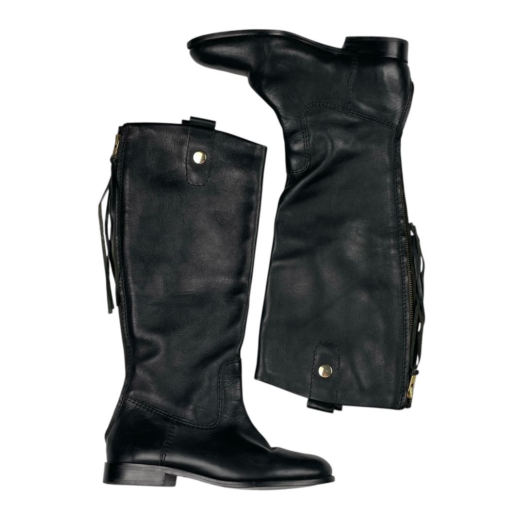 Bota Larga  ZARA  Color Negro Talle 36