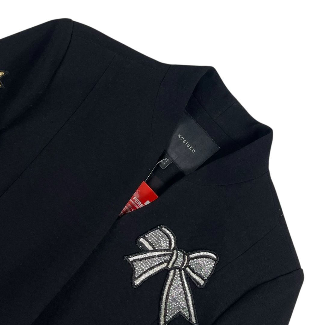 Saco  KOSIUKO  Negro Talle 40