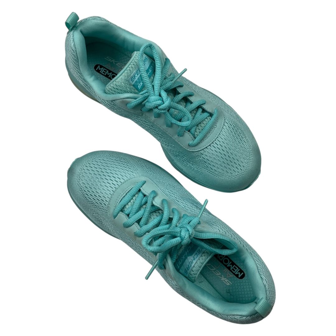 Zapatillas  SKECHERS  Color Celeste Talle 37