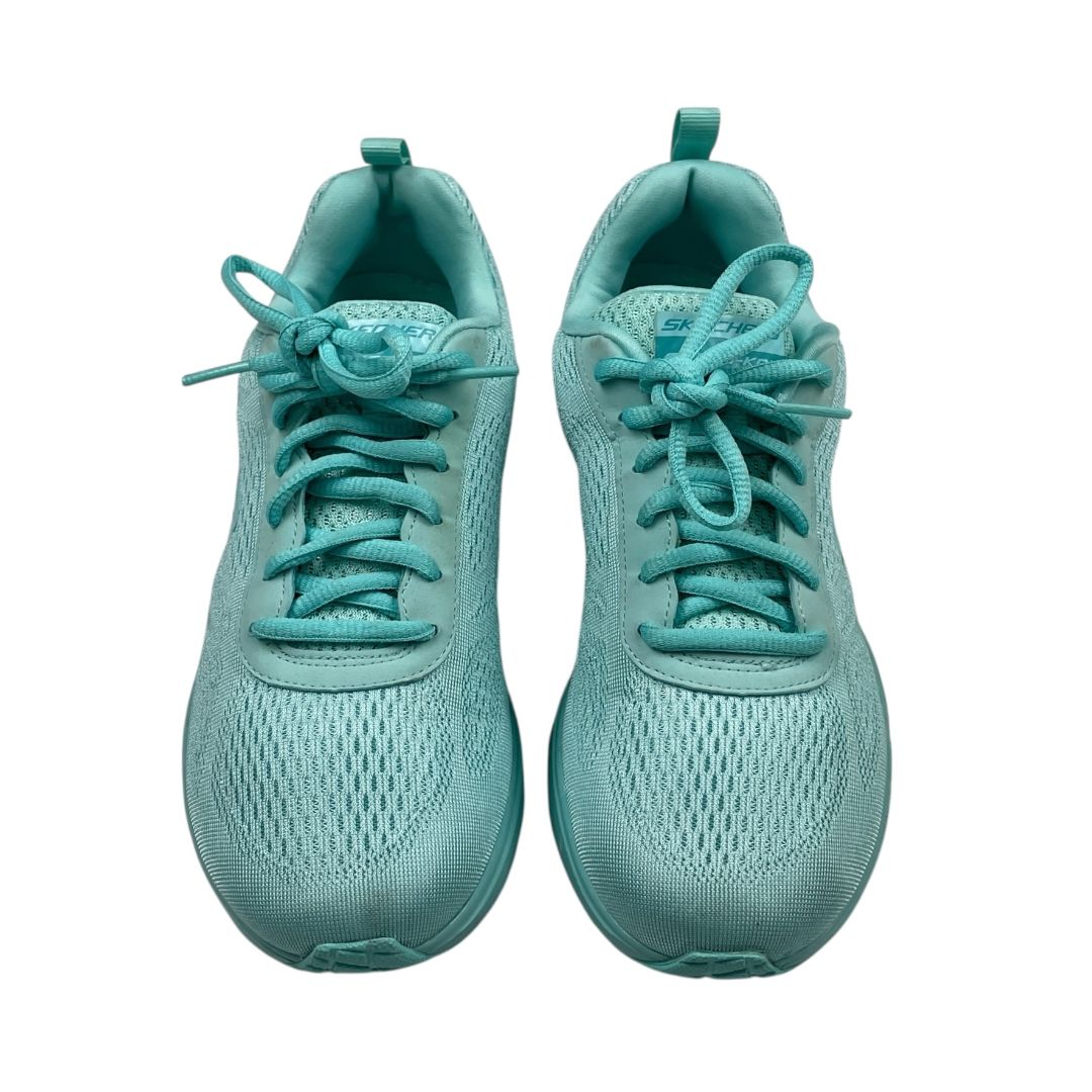 Zapatillas  SKECHERS  Color Celeste Talle 37