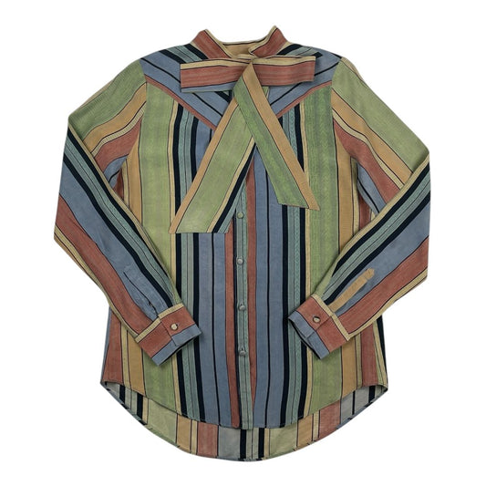 Camisa Manga Larga  ANUSHKA ELLIOT  Color Varios Rayado Talle 2