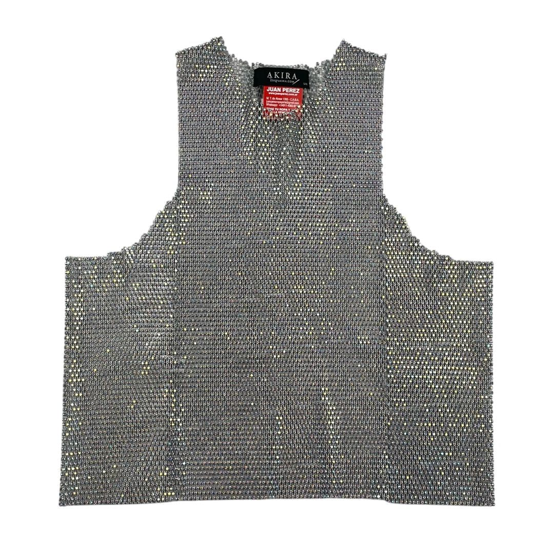 Musculosa  AKIRA  Plateado Talle XL
