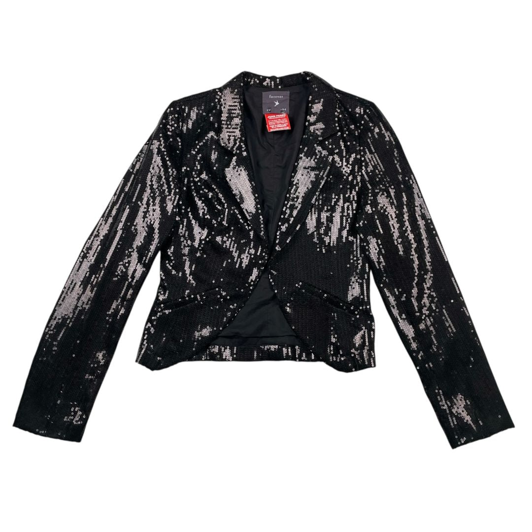 Saco  FOREVER  Negro Talle S