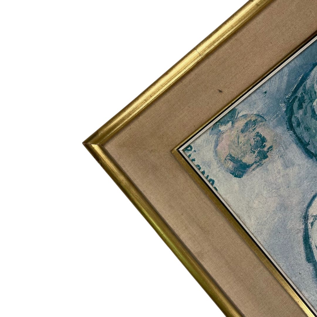 PICASSO  Arte sin Vidrio  Estilo Naturaleza Muerta  Medida 70 cm X 60 cm