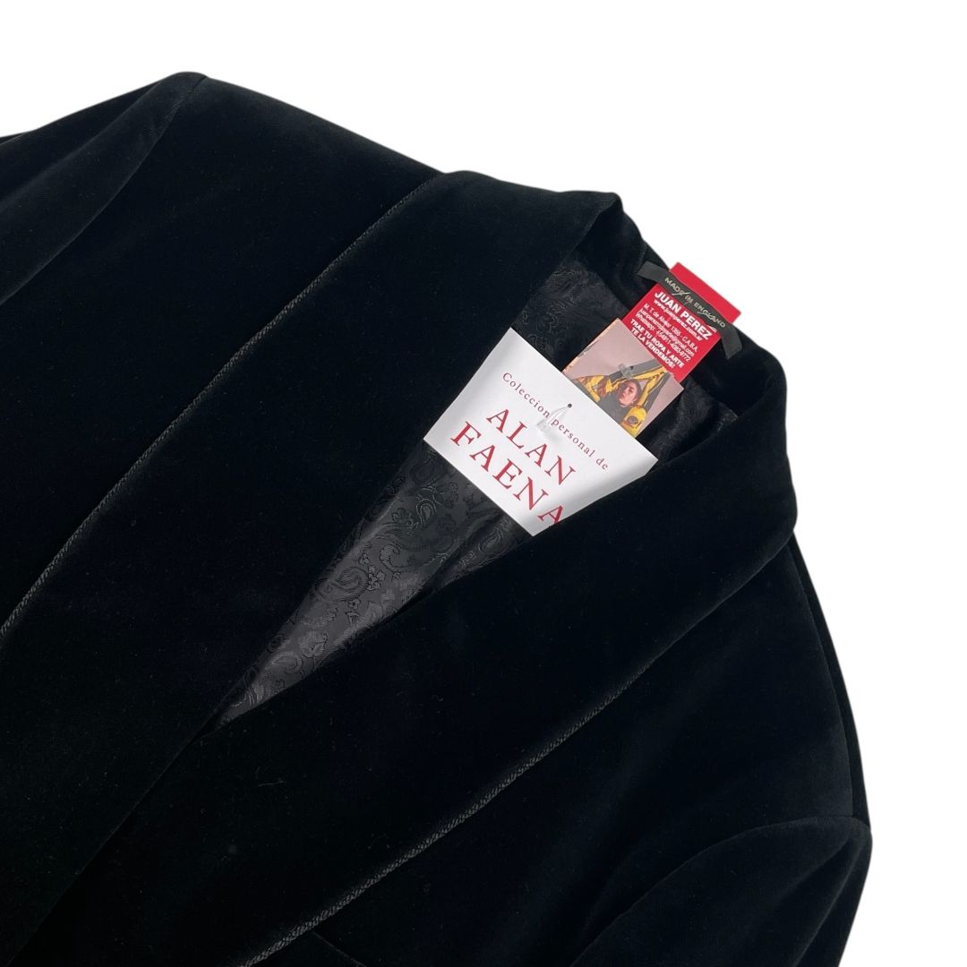 Saco  TURNBULL & ASSER  Negro Talle 42