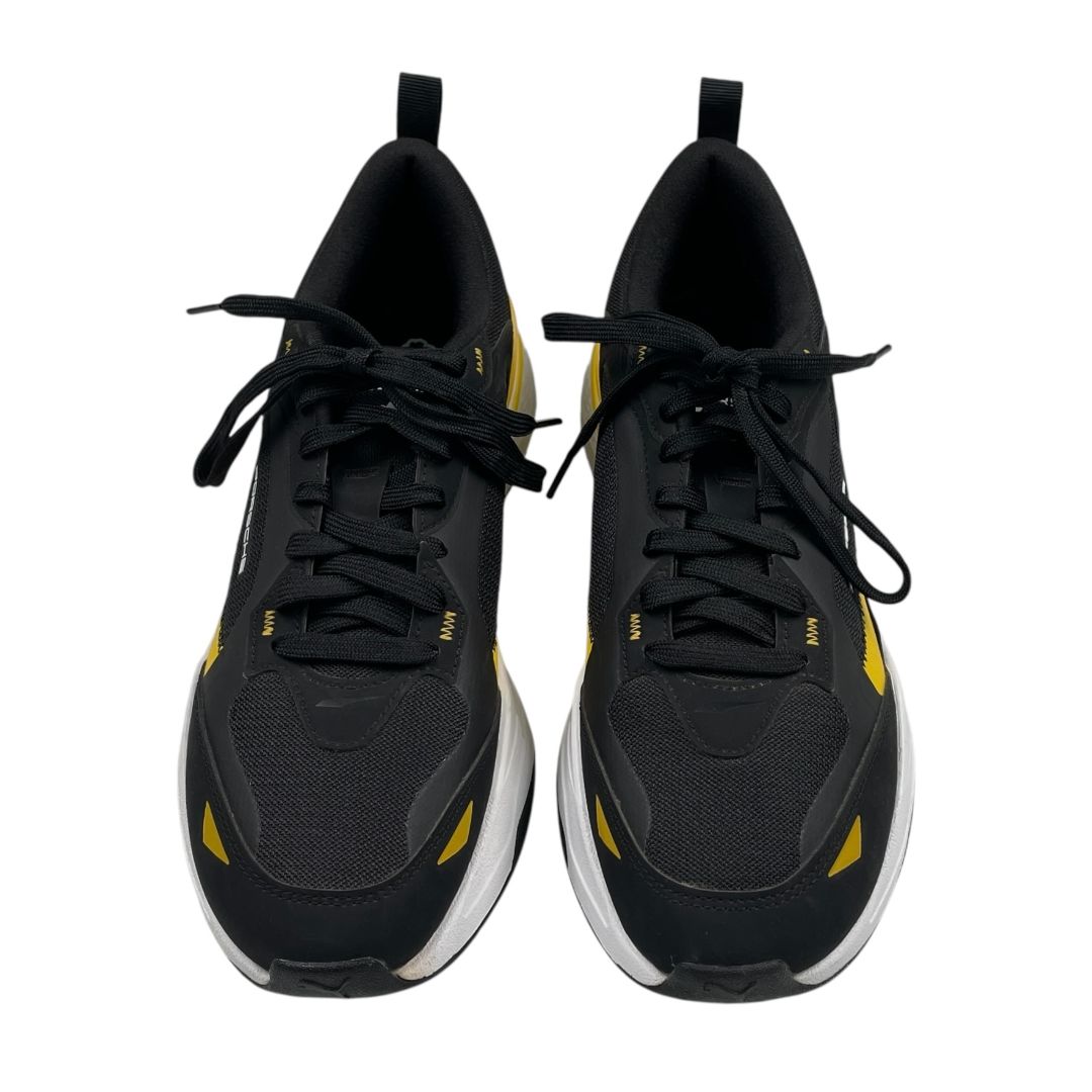 Zapatillas  PORSCHE  Color Negro Y Amarillo Talle 42