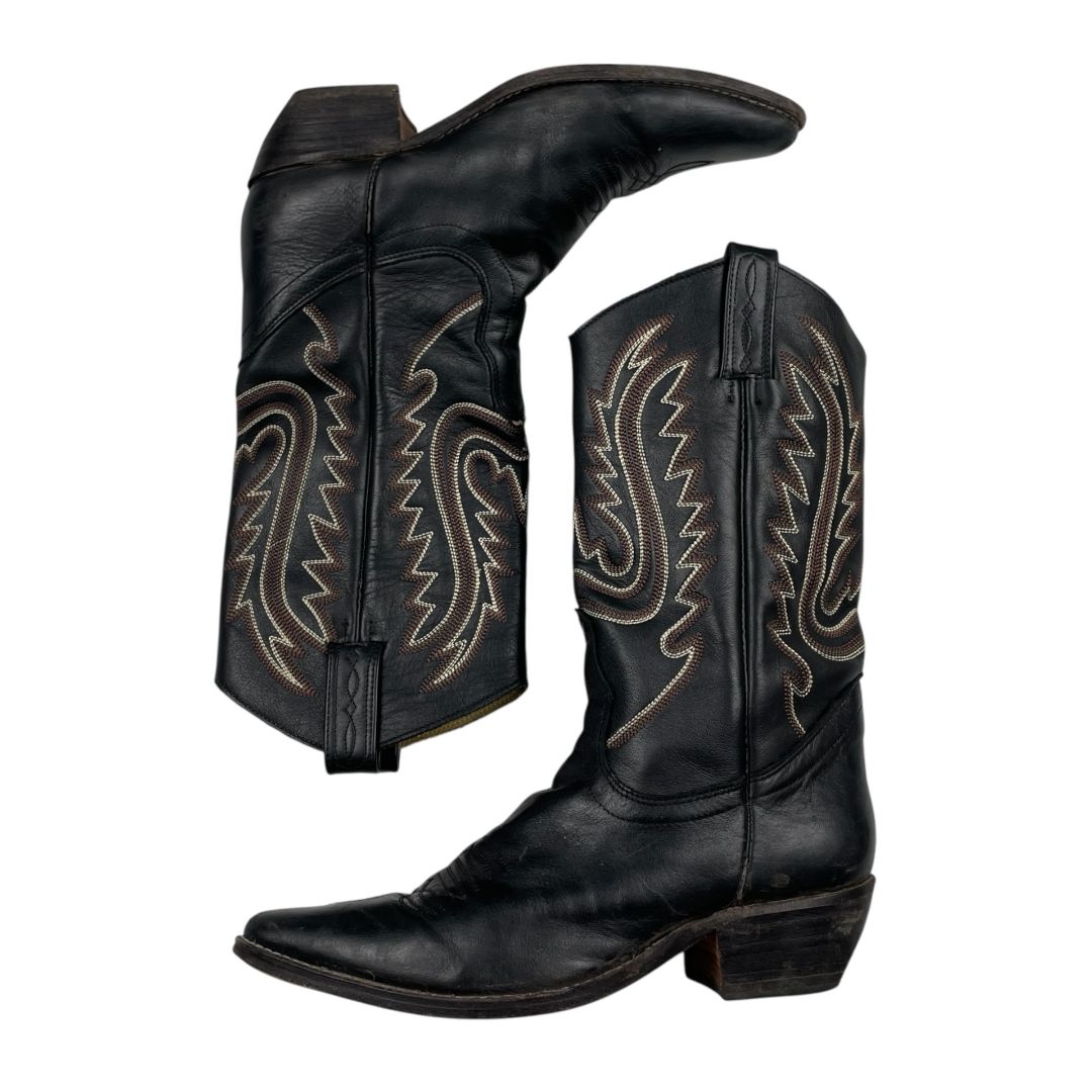 Bota Cowboy  JESSICA KESSEL  Negro Talle 38