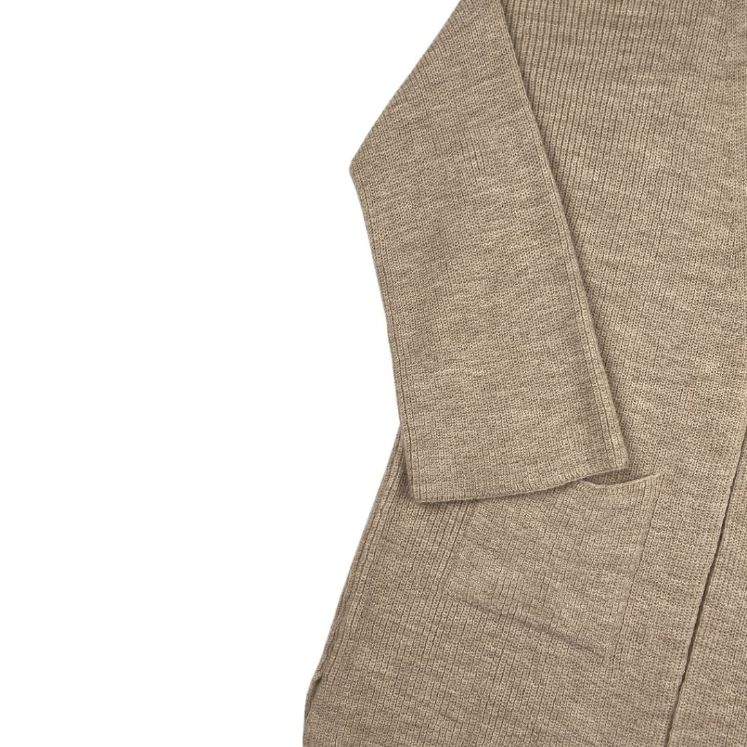Sweater Abierto  MANOS ANDINAS  Beige Talle L