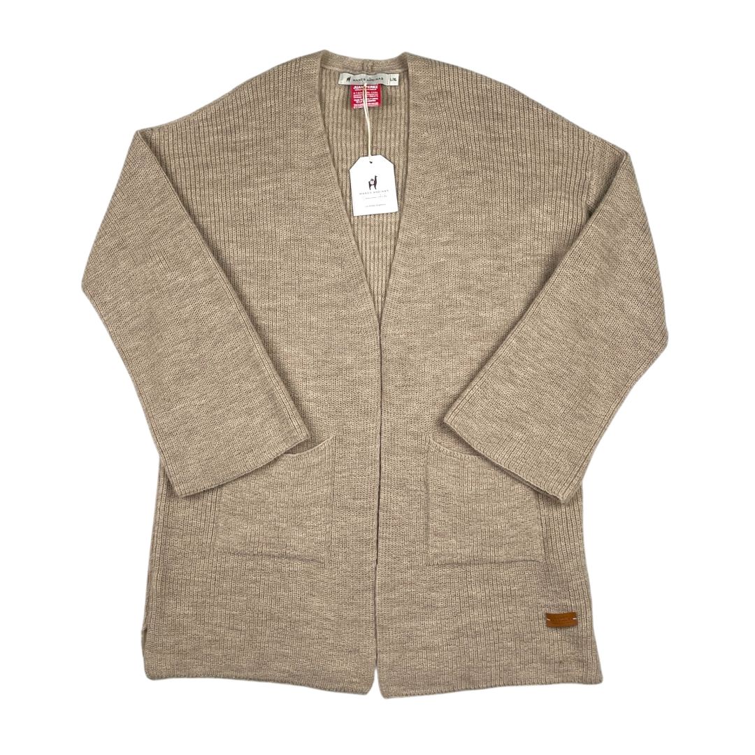 Sweater Abierto  MANOS ANDINAS  Beige Talle L