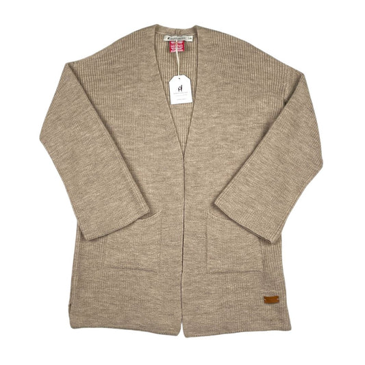 Sweater Abierto  MANOS ANDINAS  Beige Talle L