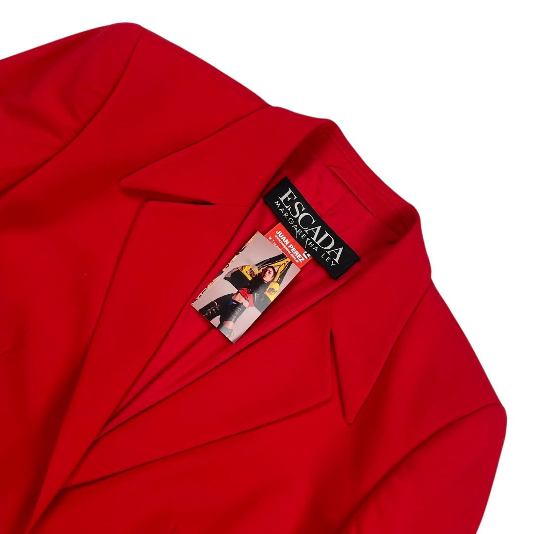 Conjunto X2  ESCADA  Rojo Talle M