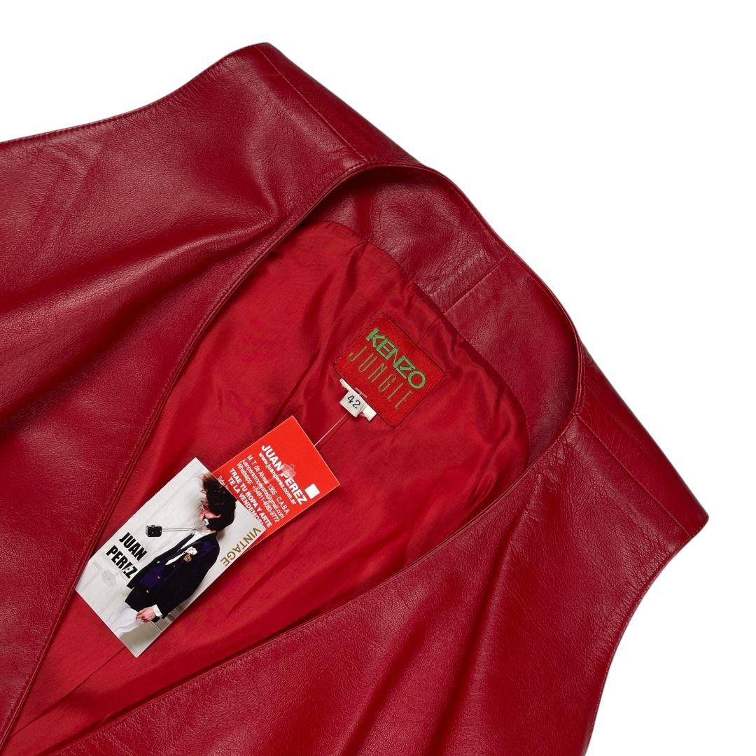 Conjunto X2  KENZO  Rojo Talle 42
