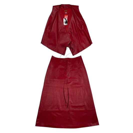 Conjunto X2  KENZO  Rojo Talle 42