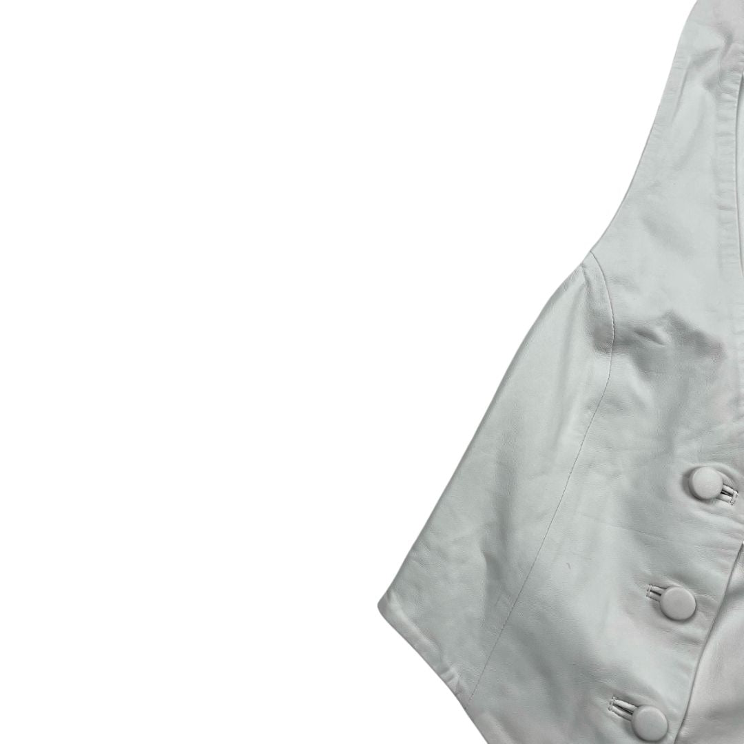 Chaleco Corto  BOKEN  Blanco Talle 2
