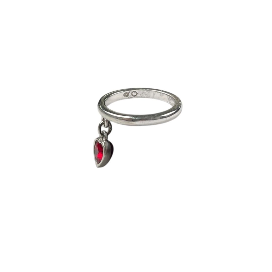 Anillo X2  SWAROVSKI  Plateado Talle Unico