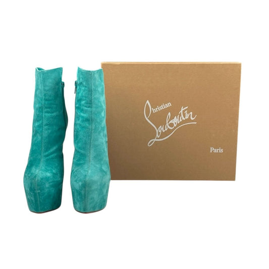 Taco Alto Fino  LOUBOUTIN  Verde Talle 36