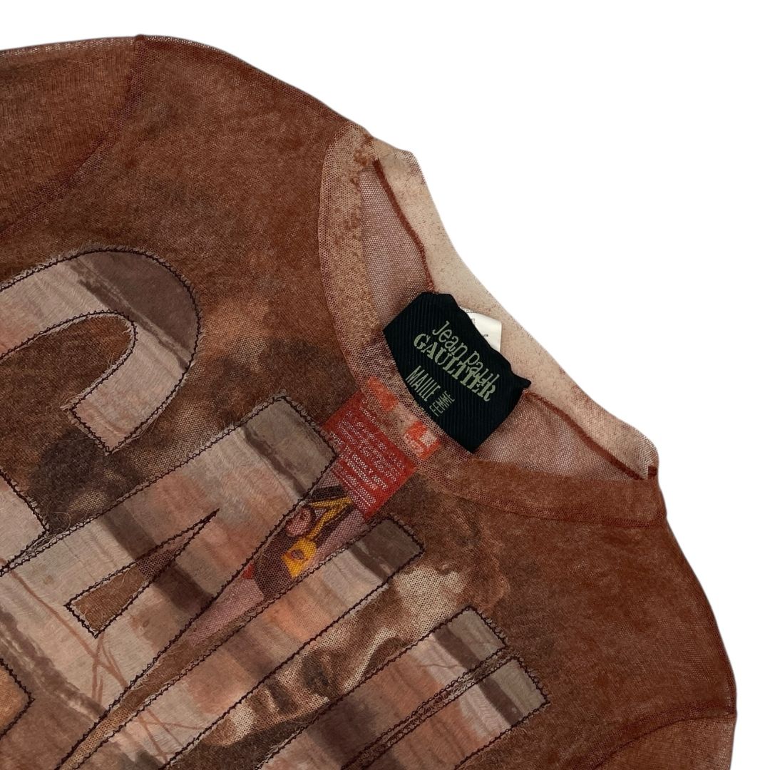 Remera Manga Larga  JEAN PAUL GAULTIER  Marron Talle S