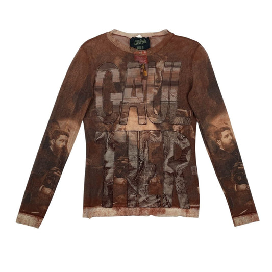 Remera Manga Larga  JEAN PAUL GAULTIER  Marron Talle S