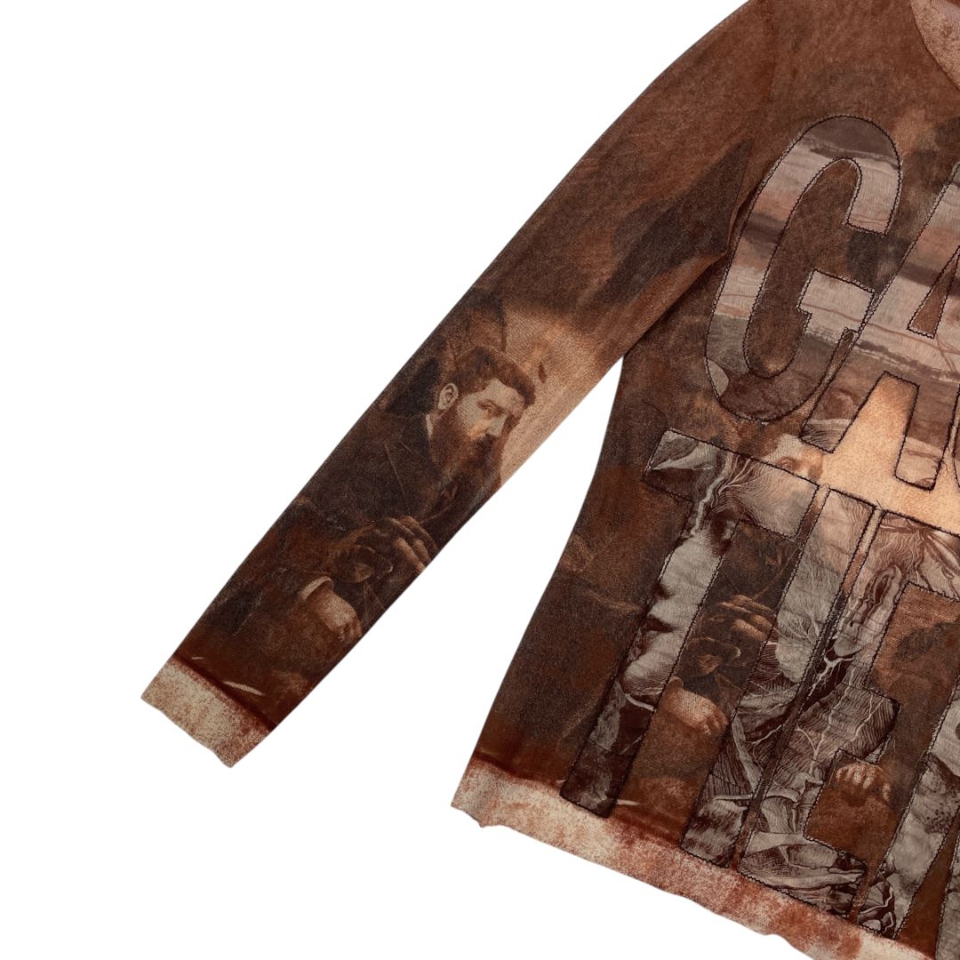 Remera Manga Larga  JEAN PAUL GAULTIER  Marron Talle S