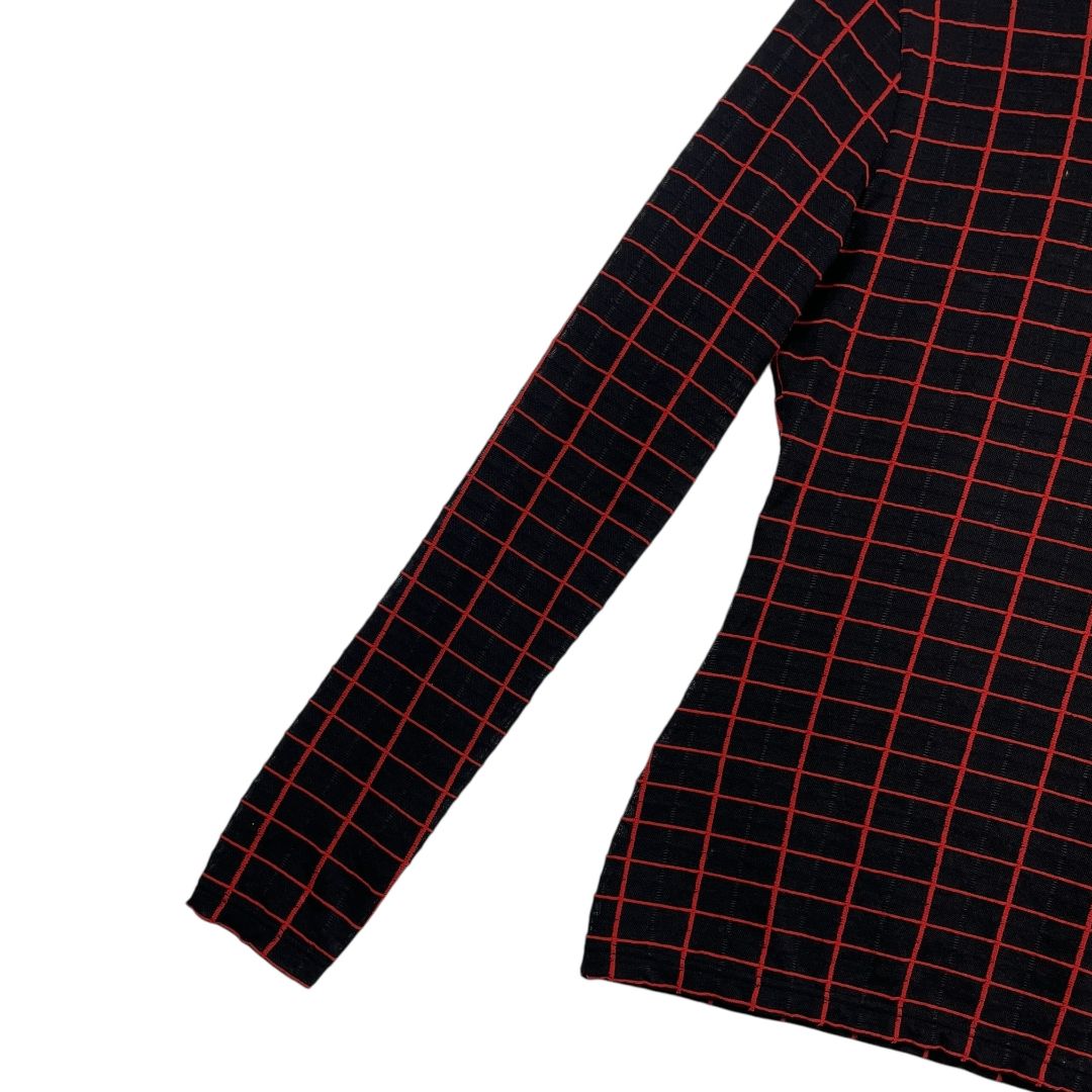 Remera Manga Larga  WOLFORD  Varios Rojo Y Negro Talle S