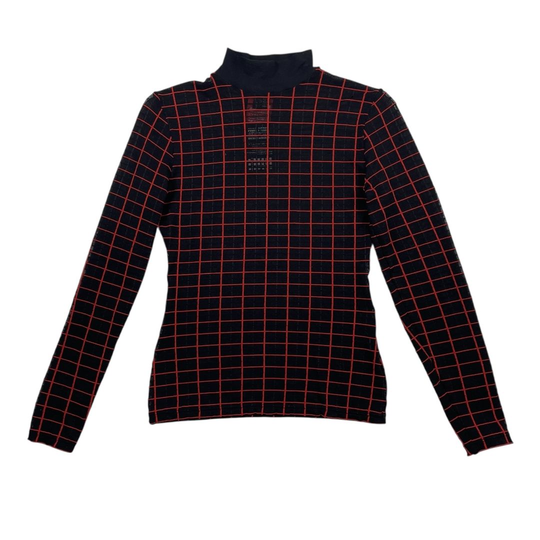 Remera Manga Larga  WOLFORD  Varios Rojo Y Negro Talle S