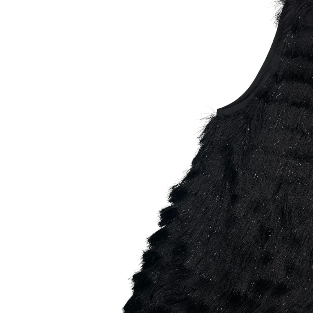 Vestido Sin Manga  AVEC LES FILLES  Negro Talle 14